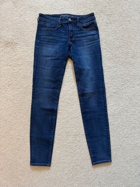 American Eagle Outfitters Dark Indigo Skinny Jeans